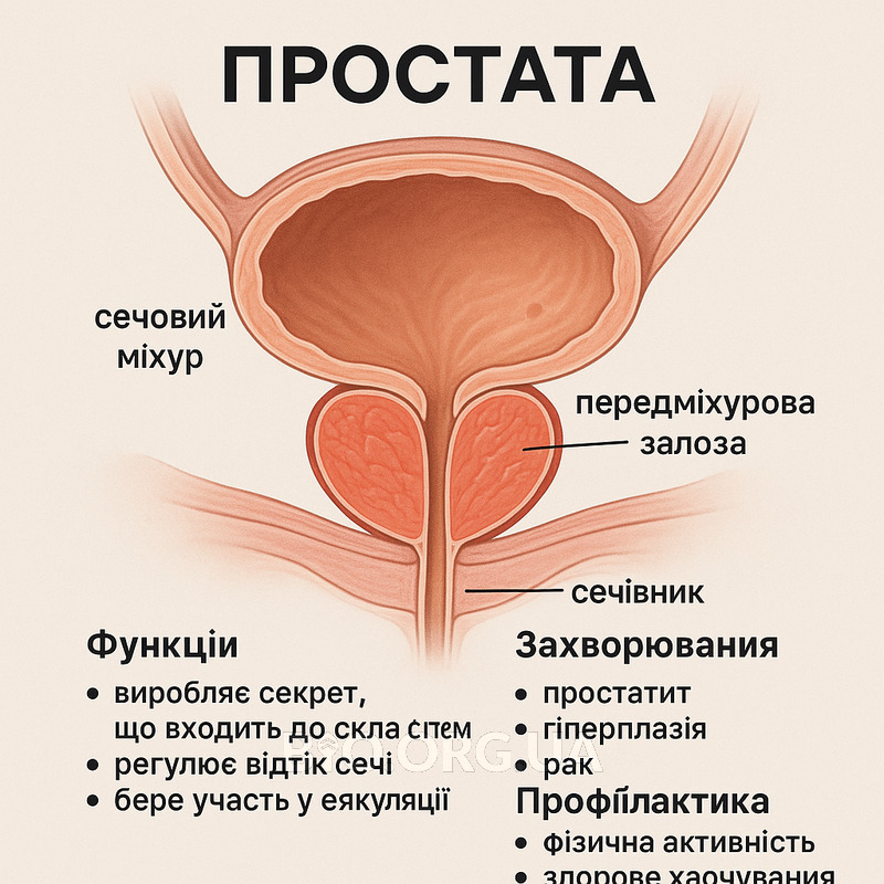 Що таке простата?