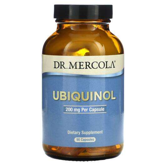 Основное фото товара Dr. Mercola, Убихинол, Ubiquinol 200 mg, 90 капсул