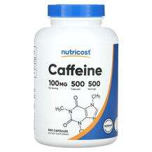 Nutricost, Caffeine 100 mg, Кофеїн, 500 капсул