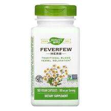 Nature's Way, Feverfew Herb 380 mg, Піретрум 380 мг, 180 капсул