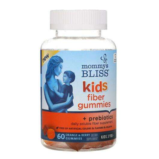 Основне фото товара Kids Fiber Gummies + Prebiotics Kids 3 Years+ Orange & Ber...