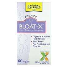 Natural Balance, Bloat-X Fluid Balance Formula, Ферменти, 60 к...