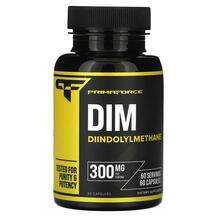 Primaforce, Дииндолилметан, DIM 300 mg, 60 капсул