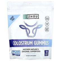 Colostrum Gummies Natural Peach Колострум Zhou
