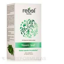 Rebel Herbs, Neem Leaf Capsules, Ніім, 60 капсул