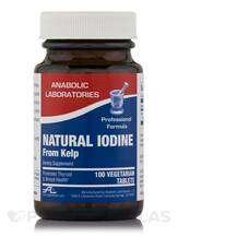 Anabolic Laboratories, Natural Iodine from Kelp, Йод, 100 табл...