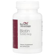 Biotin 5000 mcg Витамин B7 Биотин Bariatric