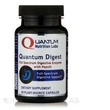 Quantum Nutrition Labs, Quantum Digest, Ферменти, 60 капсул