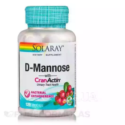 Фото товару D-Mannose with CranActin Cranberry Extract 1000 mg