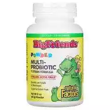 Natural Factors, BigFriends Multi-Probiotic Powder, Пробіотики...