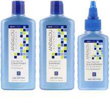 Andalou Naturals, Argan Stem Cell Thinning Hair System Age Def...