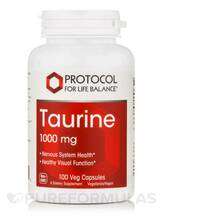 Protocol for Life Balance, Taurine 1000 mg, L-Таурин, 100 капсул