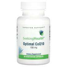 Seeking Health, Optimal CoQ10 100 mg, Коензим Q10, 60 капсул