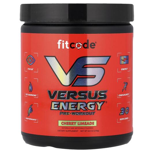 Основне фото товара Versus Energy Pre-Workout Cherry Limeade, Енергетичний напій, 249