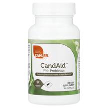 Пробіотики CandAid With Probiotics Zahler 60 капсул