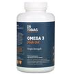 Фото товара Dr Tobias, ДГК, Omega 3 Fish Oil Triple Strength, 180 капсул