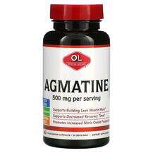 Olympian Labs, Agmatine 500 mg, Сульфат Агматину, 60 капсул