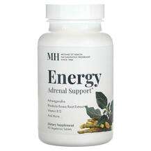 MH, Energy Adrenal Support, Підтримка наднирників, 90 таблеток