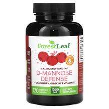 Forest Leaf, D-Mannose Defense Maximum Strength 1000 mg, Д-ман...