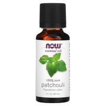 Ефірна олія Pure Essential Oil Patchouli NOW Foods