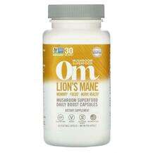 Om Mushrooms, Lion's Mane 2000 mg, Гриби Левова грива, 90 капсул