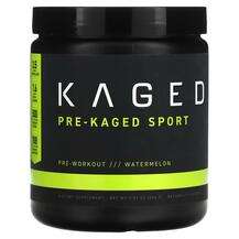 Kaged, PRE-KAGED Sport Pre-Workout Watermelon, Передтренувальн...