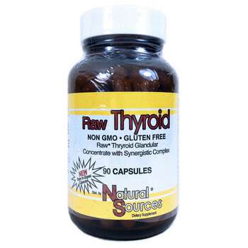 Заказать Raw Thyroid Поддержка щитовидной железы 90 капсул