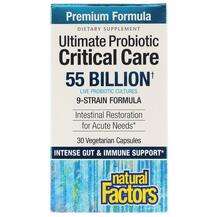 Natural Factors, Пробиотики, Ultimate Probiotic Critical Care ...