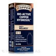 Sovereign Silver, Bio-Active Copper Hydrosol 10 ppm, Мідь, 59 ...