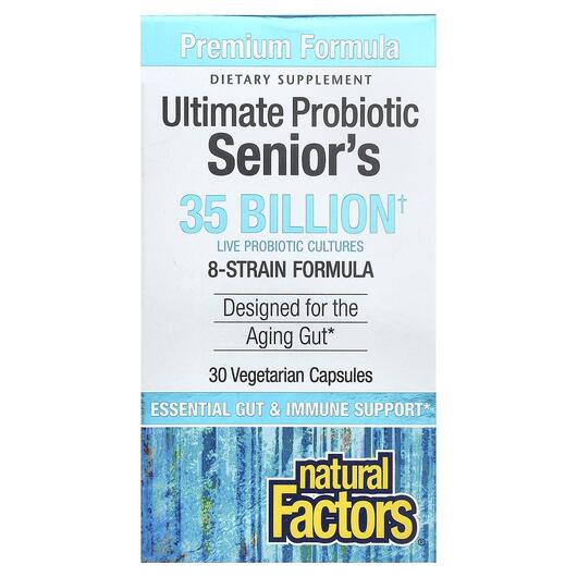 Основне фото товара Ultimate Probiotic Senior's 35 Billion CFU, Пробіотики, 30 к