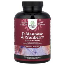 Д-манноза D-Mannose Nature's Craft 240 капсул