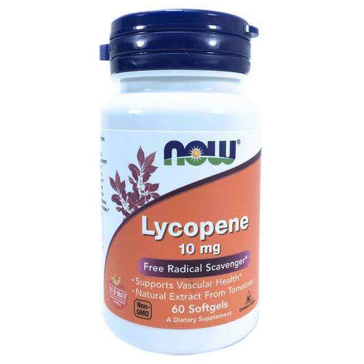 Lycopene 10 mg, Лікопен 10 mg, 60 капсул