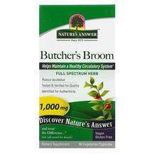 Nature's Answer, Butchers Broom 1000 mg, Іглиця 1000 мг, ...