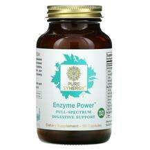 Pure Synergy, Enzyme Power Full-Spectrum Digestive Support, Фе...