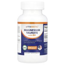 Магній Magnesium Taurate with B6 Vitamatic