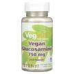 Фото товару VegLife, Vegan Glucosamine 750 mg, Глюкозамін Хондроітин, 60 к...