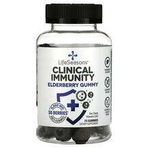 LifeSeasons, Clinical Elderberry 6500 mg Gummy, Бузина 6500 mg...
