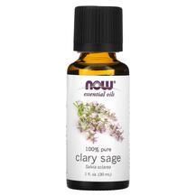 Ефірна олія Pure Essential Oil Clary Sage NOW Foods