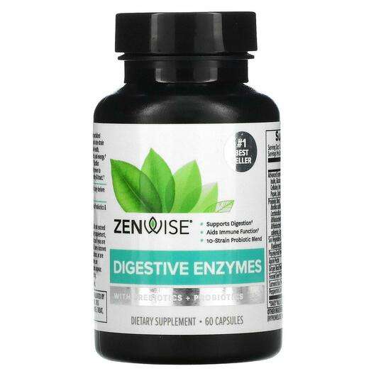 Digestive Enzymes, Травні Ферменти, 60 капсул