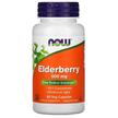 Фото товару NOW, Elderberry 500 mg, Бузина 500 мг, 60 капсул