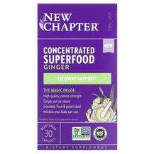 New Chapter, Concentrated Superfood Ginger, Корінь Імбиру, 30 ...