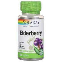 Solaray, Elderberry 450 mg, 100 VegCaps