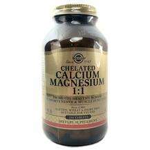 Chelated Calcium Magnesium 1:1, Кальцій Магній Хелат, 240 таблеток
