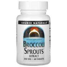 Source Naturals, Broccoli Sprouts Extract 125 mg, Броколі, 60 ...