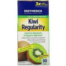 Enzymedica, Kiwi Regularity, Травні Ферменти Ківі, 30 таблеток