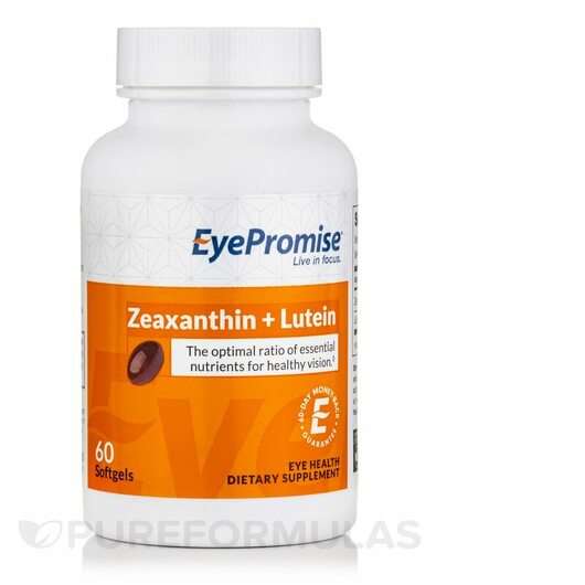 Основне фото товара EyePromise, Zeaxanthin + Lutein, Підтримка здоров'я зору, 60 к...
