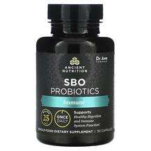 Ancient Nutrition, SBO Probiotics Immune 25 Billion CFU, 30 Ca...