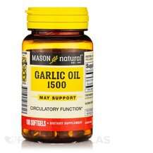 Garlic Oil 1500 Экстракт Чеснока Mason 100 капсул