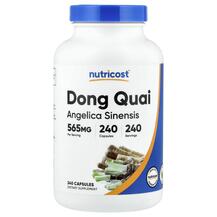 Dong Quai 565 mg Дягиль Nutricost 240 капсул