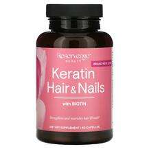 ReserveAge Nutrition, Keratin Hair & Nails With Biotin, 60...